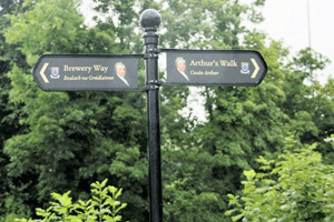 Official tourism photograph of Arthur’s Way Heritage Trail in County Kildare