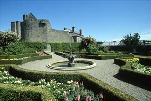 Official tourism photograph of Roscrea Castle and Damer House in County Tipperary