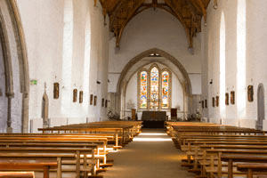 Official tourism photograph of Duiske Abbey in County Kilkenny