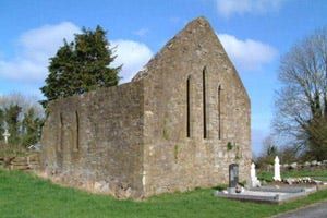 Official tourism photograph of Abbeyderg Abbey and Graveyard in County Longford