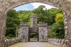 Official tourism photograph of Ballysaggartmore Towers in County Waterford