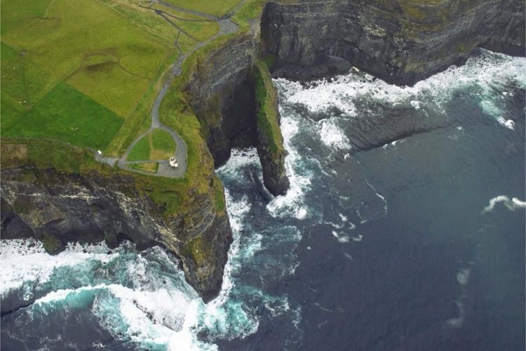 Official tourism photograph of Cliffs of Moher Tour by Adventure 001 Helicopters Ireland in County Clare