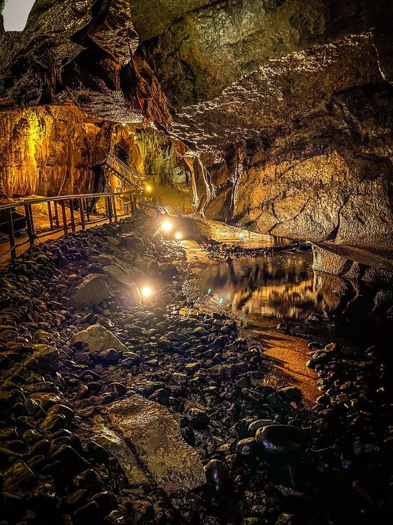 Photograph of Marble Arch Caves in County Fermanagh