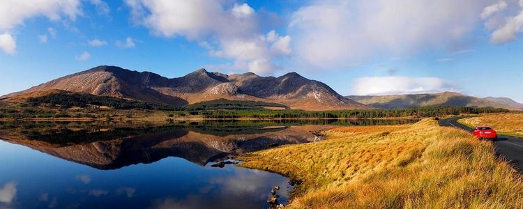 Official tourism photograph of Connemara National Park in County Galway