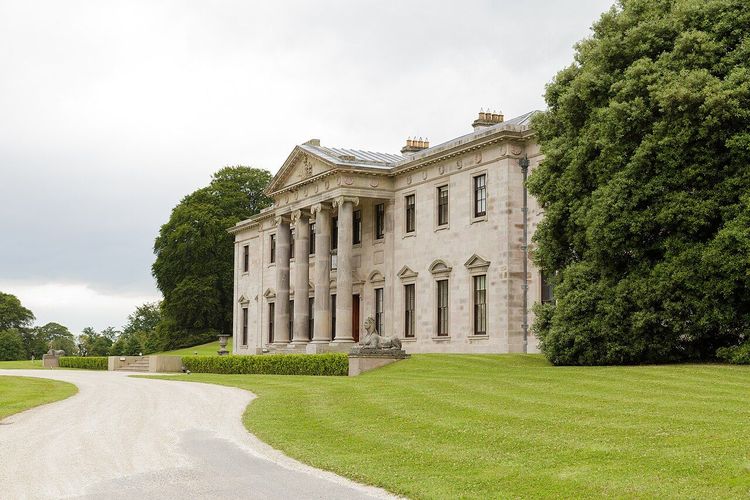 Ballyfin House and its landscaped demesne in County Laois