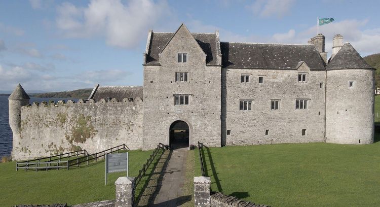 Official tourism photograph of Parke's Castle in County Leitrim