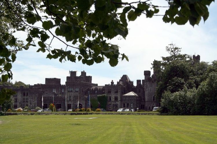 Photograph of Ashford Castle Hotel in County Mayo