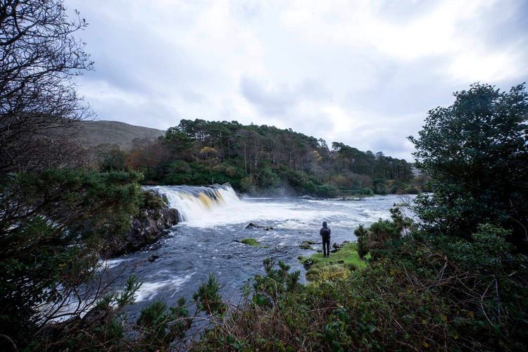 Official tourism photograph of Aasleagh Falls in County Mayo