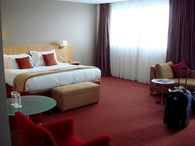 Guest room at CityNorth Hotel in County Meath