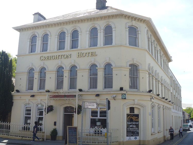 Photograph of Creighton Hotel in County Monaghan