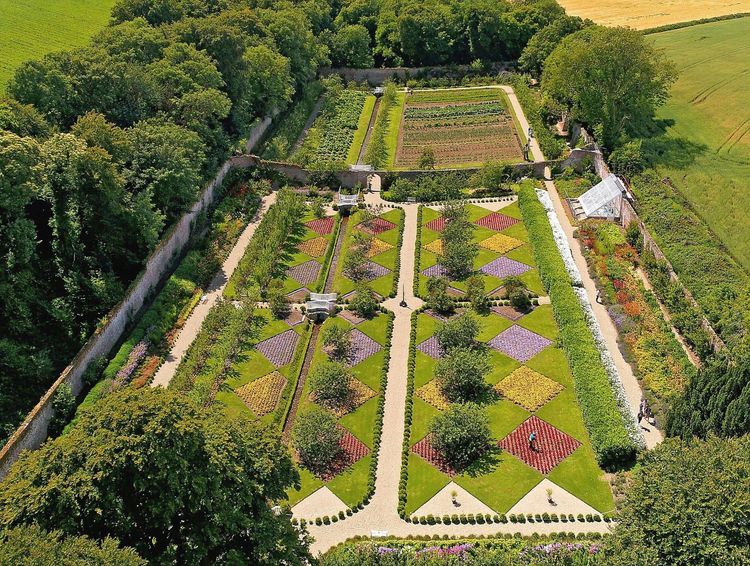 Official tourism photograph of Colclough Walled  Garden in County Wexford