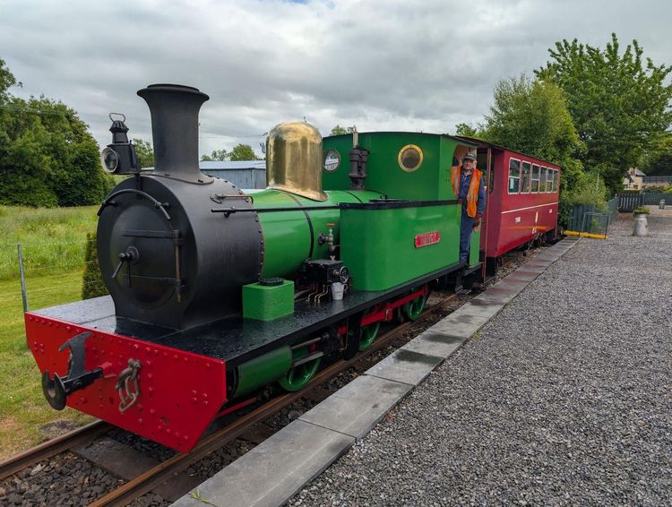 Official tourism photograph of Cavan and Leitrim Railway in County Leitrim