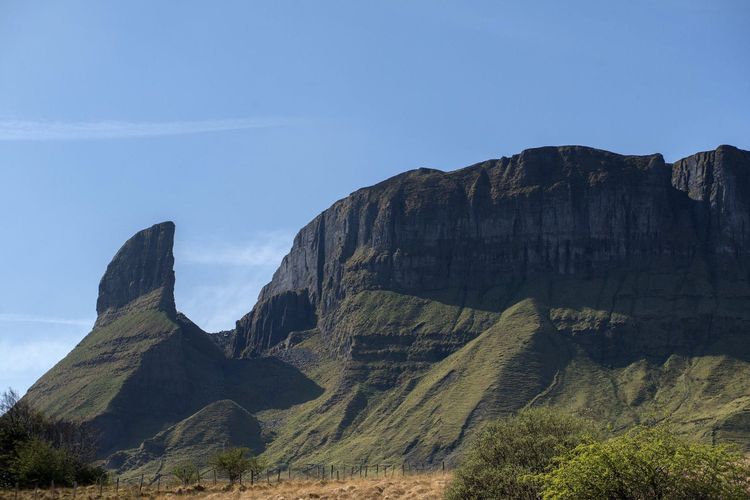Official tourism photograph of Hag's Leap in County Leitrim
