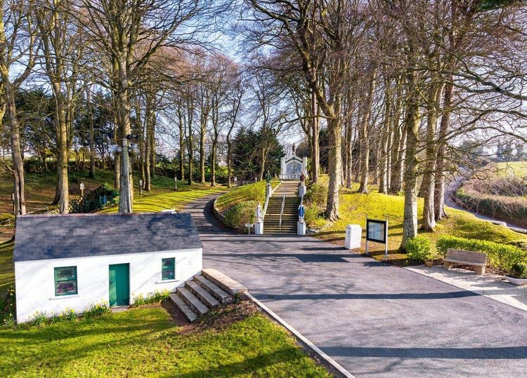 Official tourism photograph of Saint Brigid’s Shrine Faughart in County Louth