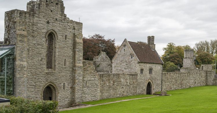 Official tourism photograph of Boyle Abbey in County Roscommon