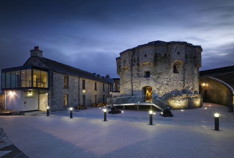 Official tourism photograph of Athlone Castle in County Westmeath