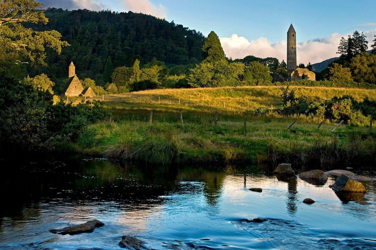 Official tourism photograph of Glendalough Visitor Centre in County Wicklow