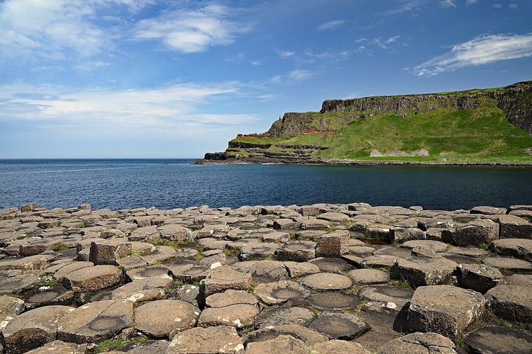 Photograph of Giant's Causeway in County Antrim